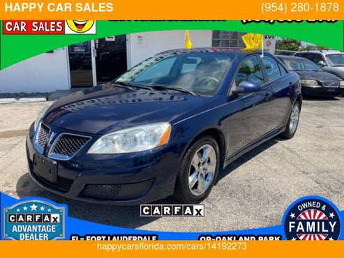 2010 Pontiac G6 4dr Sdn w/1SC - - by dealer - vehicle for sale in Fort Lauderdale, FL