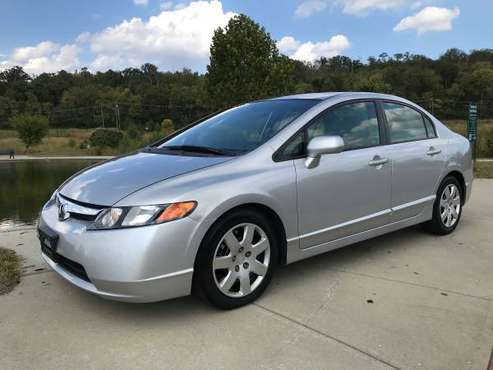 2007 Honda Civic LX - Auto, Loaded, Spotless, 85k Miles, Silver for sale in West Chester, OH