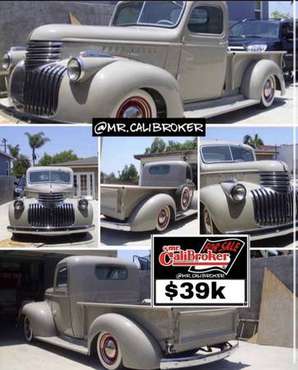 1946 Chevy truck - cars & trucks - by owner - vehicle automotive sale for sale in Long Beach, CA