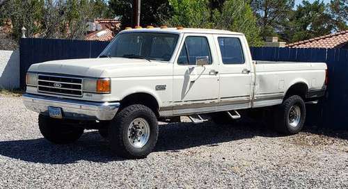 1990 ford f350 crewcab 4x4 - cars & trucks - by owner - vehicle... for sale in Hackberry, AZ