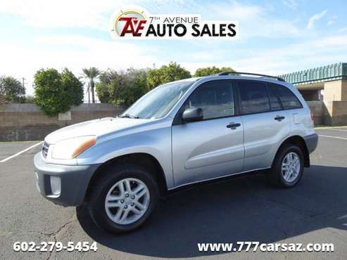 2001 TOYOTA RAV4 4DR MANUAL 4WD with Front/rear stabilizer bar -... for sale in Phoenix, AZ