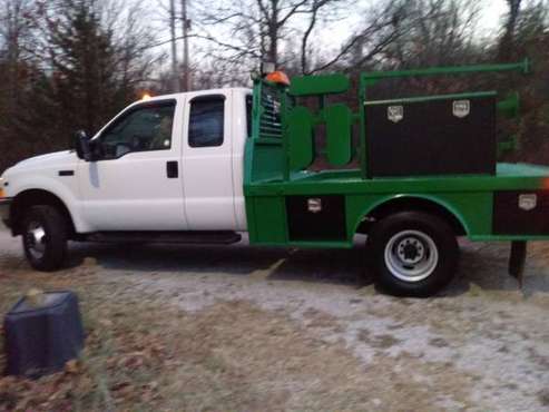 95k miles- 2004 Ford F350 4x4 4dr with custom welding bed - cars &... for sale in Tulsa, OK