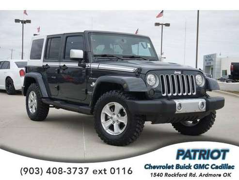 2017 Jeep Wrangler Unlimited Sahara - SUV - cars & trucks - by... for sale in Ardmore, TX