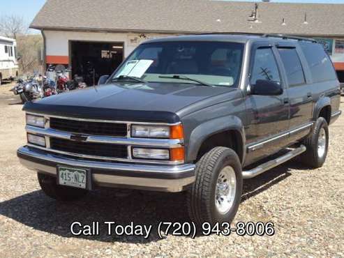 1999 Chevrolet Suburban K2500 4WD - - by dealer for sale in Broomfield, CO