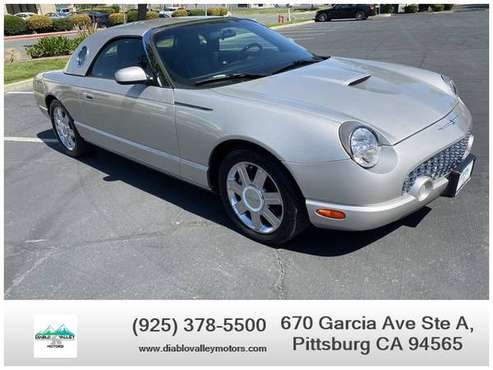 2005 Ford Thunderbird Deluxe Convertible 2D - - by for sale in Pittsburg, CA