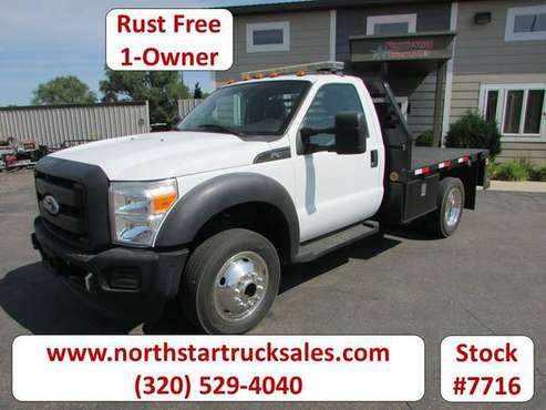 2011 Ford F-450 4x4 Flatbed Truck - - by for sale in ST Cloud, MN