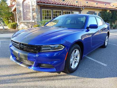 2019 DODGE CHARGER SXT ONLY 4,500 MILES! LEATHER LOADED! 1 OWNER! MINT for sale in Norman, TX