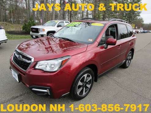 2017 SUBARU FORESTER LIMITED AWD WITH CERTIFIED WARRANTY - cars & for sale in Loudon, NH