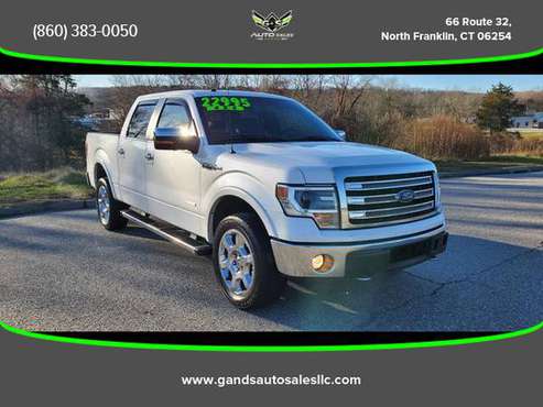 2014 Ford F150 SuperCrew Cab - Financing Available! - cars & trucks... for sale in North Franklin, CT