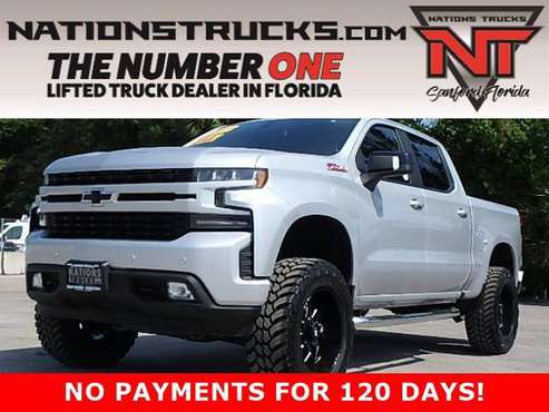 2019 CHEVY 1500 RST Z71 Crew Cab 4X4 LIFTED TRUCK - LOW MILES - cars for sale in Sanford, FL