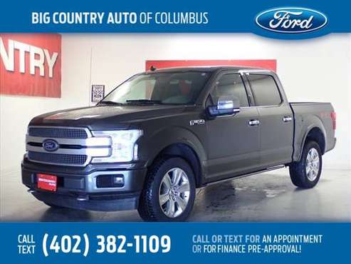 2018 Ford F-150 Platinum 4WD SuperCrew 5 5 Box - - by for sale in Columbus, NE