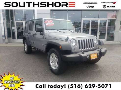 2017 Jeep Wrangler Unlimited Sport SUV - cars & trucks - by dealer -... for sale in Inwood, NY