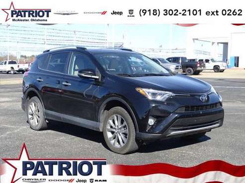 2016 Toyota RAV4 Limited - SUV - cars & trucks - by dealer - vehicle... for sale in McAlester, OK
