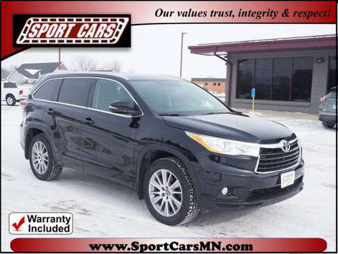 2016 Toyota Highlander XLE - - by dealer - vehicle for sale in Norwood, MN