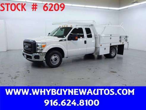 2016 Ford F350 ~ Extended Cab ~ 10ft. Contractor Bed ~ Only 13K Miles! for sale in Rocklin, CA