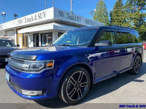 2013 Ford Flex AWD Limited 3 ROW SEAT NAV LEATHER MOON ROOF - cars & for sale in Milwaukee, OR