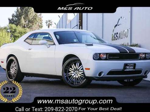 2011 Dodge Challenger coupe Bright White - - by dealer for sale in Sacramento , CA