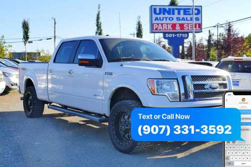 2011 Ford F-150 F150 F 150 Lariat 4x4 4dr SuperCrew Styleside 6.5... for sale in Anchorage, AK