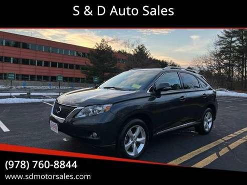 2010 Lexus RX 350 Base 4dr SUV - - by dealer - vehicle for sale in Maynard, MA