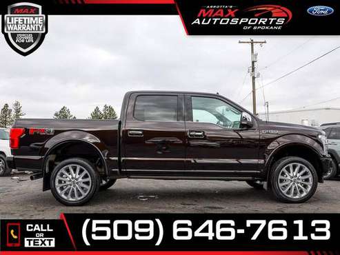 $770/mo - 2019 Ford F-150 PLATINUM ECOBOOST FULLY LOADED - LIFETIME... for sale in Spokane, WA