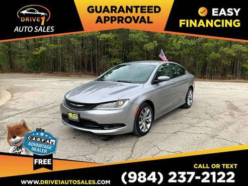 2015 Chrysler 200 SSedan PRICED TO SELL! - - by dealer for sale in Wake Forest, NC
