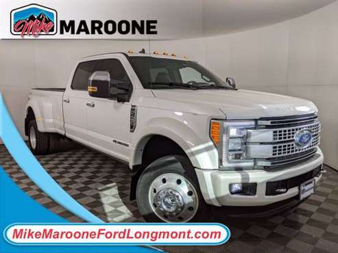 ? 2019 Ford Super Duty F-450 DRW Platinum ? - cars & trucks - by... for sale in Longmont, CO
