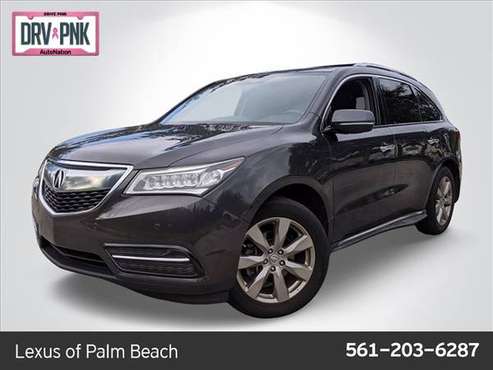 2014 Acura MDX Advance/Entertainment Pkg SKU:EB004995 SUV - cars &... for sale in West Palm Beach, FL