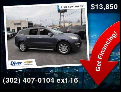 2013 Chevrolet Chevy Traverse Lt - cars & trucks - by dealer -... for sale in Wilmington, DE