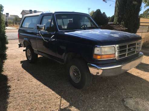 1996 Bronco XL - cars & trucks - by owner - vehicle automotive sale for sale in KINGMAN, AZ