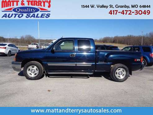 2005 Chevrolet Silverado 1500 LS Ext. Cab Short Bed 4WD - cars &... for sale in Granby, MO
