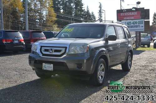 2011 HONDA PILOT LX 4WD 3RD SEAT LOCAL TRADE - cars & trucks - by... for sale in Bothell, WA