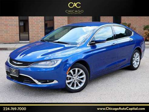 2015 CHRYSLER 200 97k-MILES REAR-CAMERA HTD-SEATS LEATHER LOADED for sale in Elgin, IL