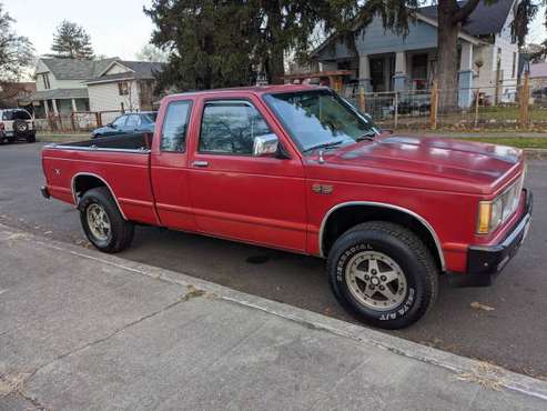 1987 GMC S-15 4×4 - cars & trucks - by owner - vehicle automotive sale for sale in Spokane, WA