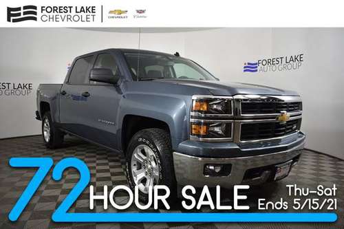 2014 Chevrolet Silverado 1500 4x4 4WD Chevy Truck LT Crew Cab - cars for sale in Forest Lake, MN