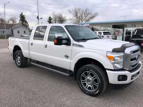2016 FORD SUPERDUTY PLATINUM - - by dealer - vehicle for sale in Conrad, MT