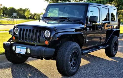 2012 Jeep Wrangler Unlimited, 4dr, AUTO, Freedom Top, Upgraded & CLEAN for sale in Saint Paul, MN