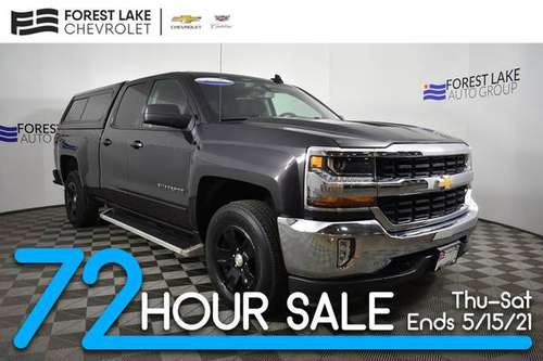 2016 Chevrolet Silverado 1500 4x4 4WD Chevy Truck LT Double Cab for sale in Forest Lake, MN
