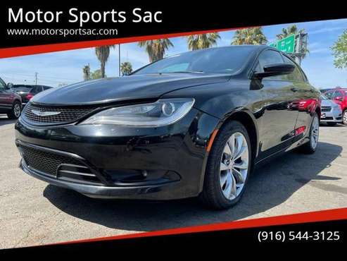 2015 Chrysler 200 S 4dr Sedan - - by dealer - vehicle for sale in Sacramento , CA