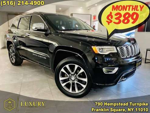 2017 Jeep Grand Cherokee Overland 4x4 389 / MO - cars & trucks - by... for sale in Franklin Square, NY