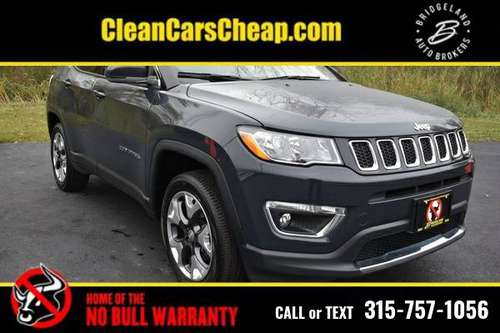 2018 Jeep Compass black for sale in Syracuse, NY