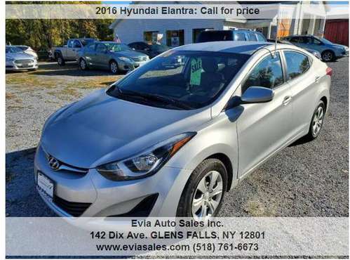 16 ELANTRA...$99 DOWN...GUARANTEED CREDIT APPROVAL for sale in Glens Falls, NY