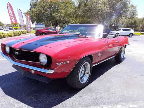 **1969 CHEVY CAMARO CONVERTIBLE** - cars & trucks - by owner -... for sale in SAINT PETERSBURG, FL