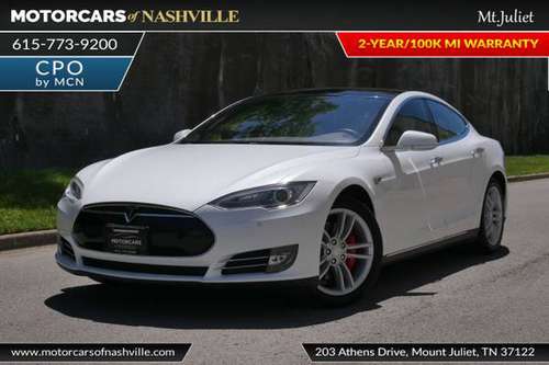 2014 *Tesla* *Model S* *4dr Sedan P85* WHITE 615-848 - cars & trucks... for sale in Mt.Juliet, TN
