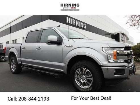 2020 Ford F150 LARIAT pickup Silver - cars & trucks - by dealer -... for sale in Pocatello, ID