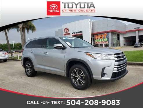 2018 Toyota Highlander - Down Payment As Low As $99 for sale in New Orleans, LA