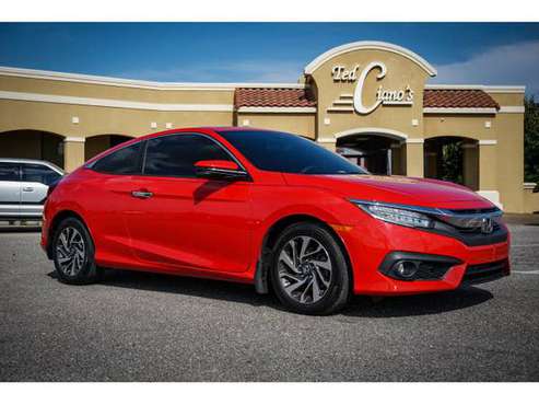 2016 Honda Civic Coupe Touring~Sporty~TURBO ~ APPLE CAR PLAY!! HURRY!! for sale in Pensacola, AL