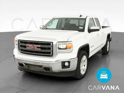 2015 GMC Sierra 1500 Double Cab SLT Pickup 4D 6 1/2 ft pickup White... for sale in Imperial Beach, CA