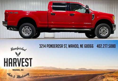 2017 Ford F250 Super Duty Crew Cab - Small Town & Family Owned! for sale in Wahoo, NE
