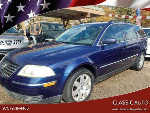 2005 VW PASSAT STATION WAGON TDI - - by dealer for sale in Greeley, CO