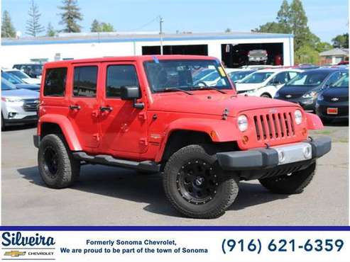2013 Jeep Wrangler Unlimited Sahara - SUV - - by for sale in Sonoma, CA